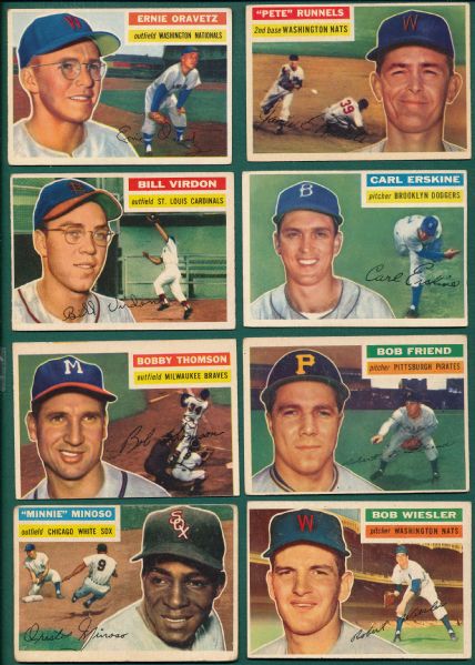 1956 Topps Lot of (20) W/ Rizzuto
