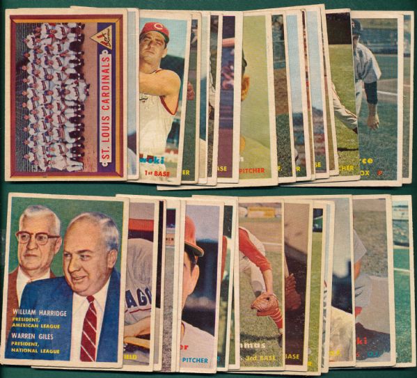 1957 Topps Lot of (37) W/ Reese