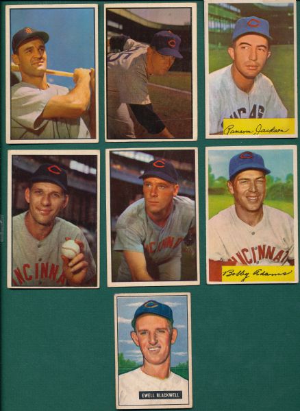 1951-55 Bowman Lot of (19) W/ Durocher