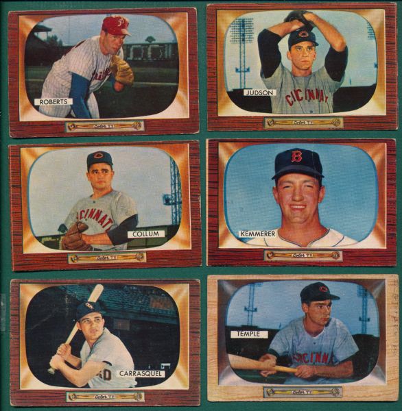 1951-55 Bowman Lot of (19) W/ Durocher