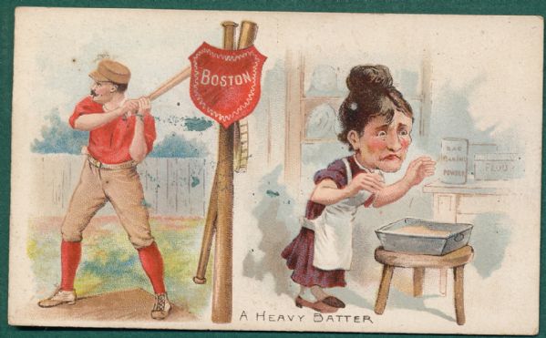 1893 Talk of the Diamond A Heavy Batter & T205 Livingston, Honest Long Cut, (2) Card Lot