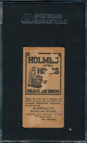 1916 Holmes to Homes Bread #111 Armando Marsans SGC 10 *Only One Graded*