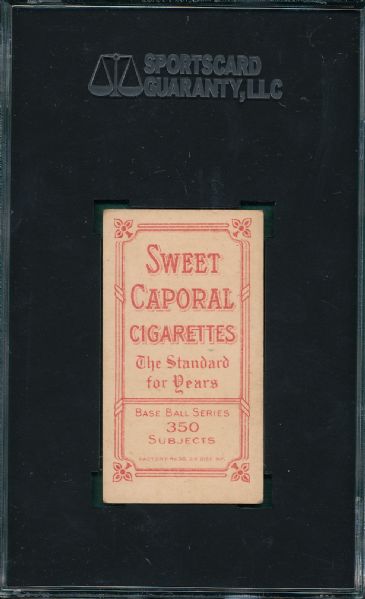 1909-1911 T206 Beckley Sweet Caporal Cigarettes SGC 50