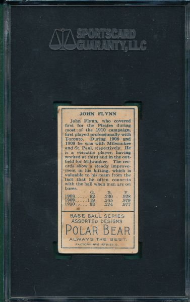 1911 T205 Flynn Polar Bear Tobacco SGC 20