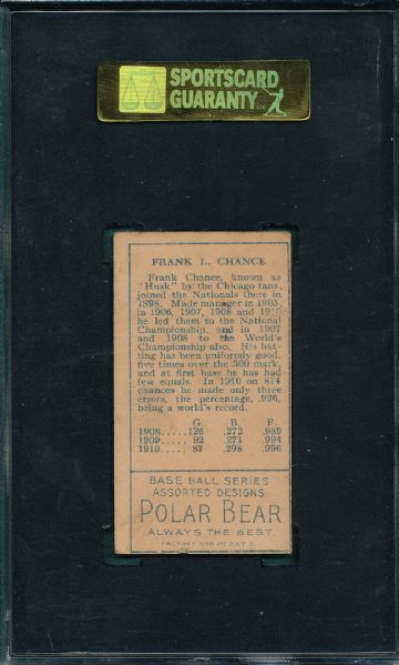 1911 T205 Chance Polar Bear Tobacco SGC 30