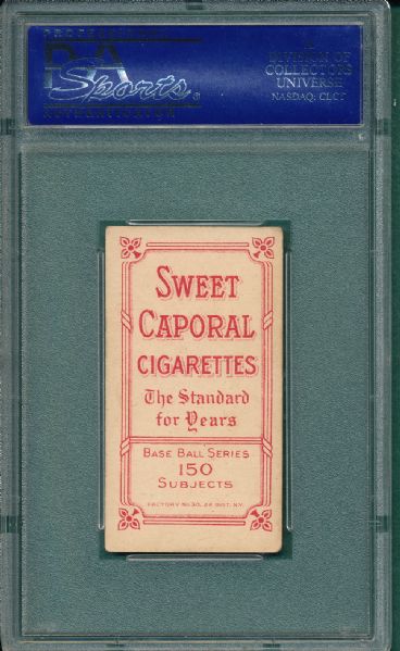 1909-1911 T206 Criger Sweet Caporal Cigarettes PSA 4