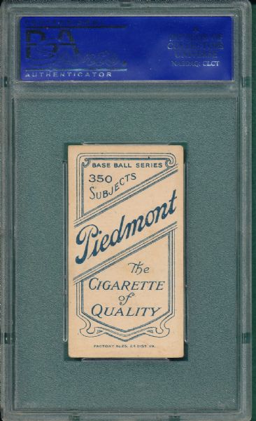 1909-1911 T206 Slagle Sweet Caporal Cigarettes PSA 4