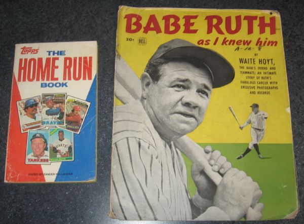 1950s - 70s Baseball Books Lot of (25)