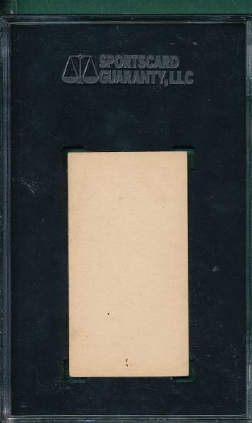 1916 M101-5 #60 Max Flack *Blank Back* SGC 80