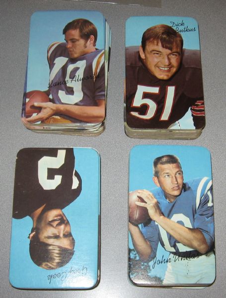 1970 Topps FB Supers Lot of (75)