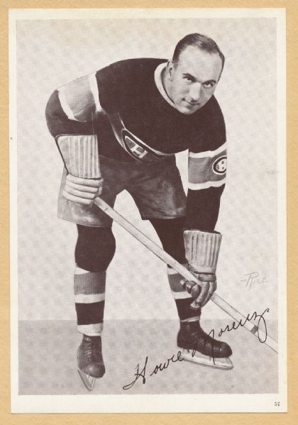 1935-40 Crown Brand Hockey Photos #57 Howie Morenz