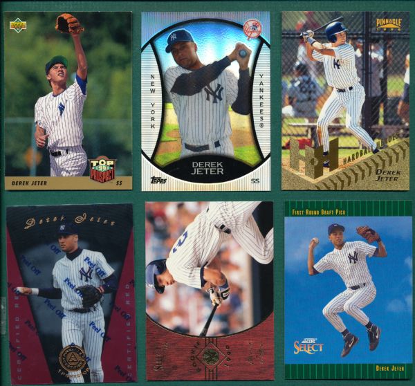 1993-96 Derek Jeter (12) Card Lot *Rookie*