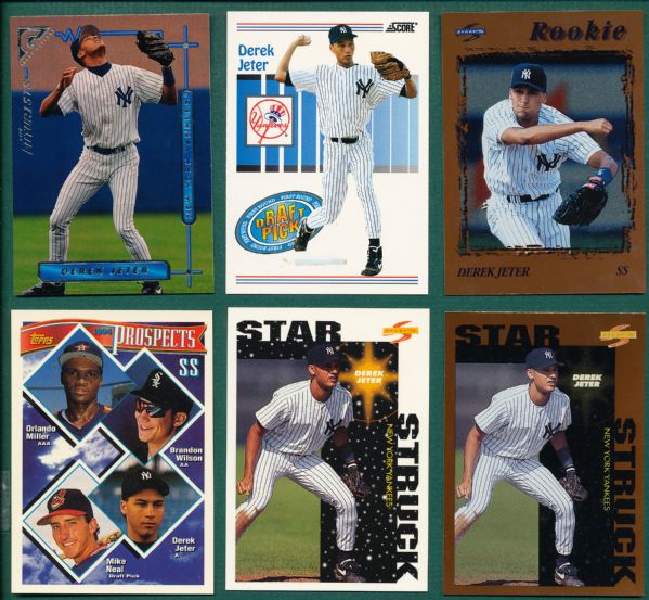 1993-96 Derek Jeter (12) Card Lot *Rookie*