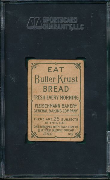 1911-14 D304 Arthur Fletcher Butter Krust SGC 10 *Low Pop*