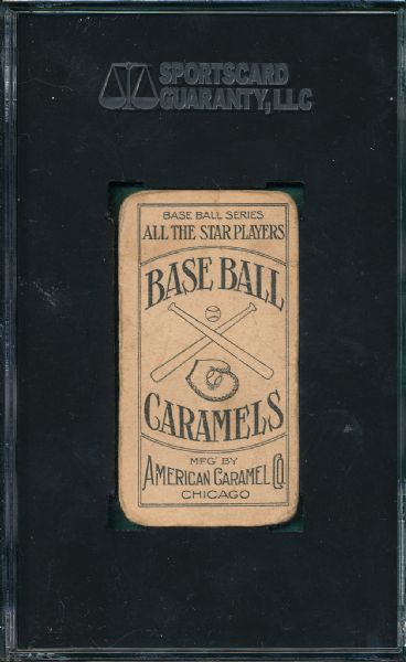 1910 E90-3 Frank Chance American Caramel SGC 20
