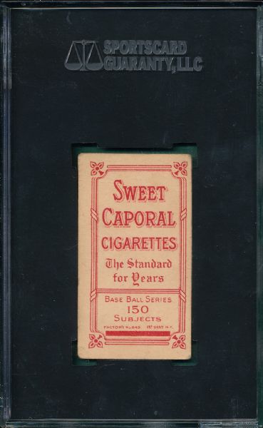 1909-1911 T206 Ewing Sweet Caporal 649 Cigarettes SGC 20