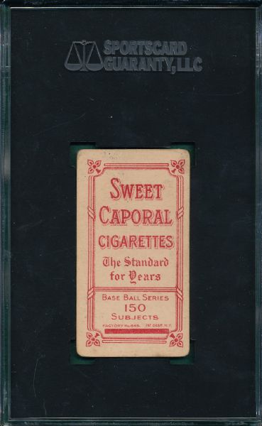 1909-1911 T206 McIntyre, Brooklyn, Sweet Caporal 649 Cigarettes SGC 40