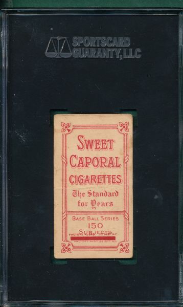 1909-1911 T206 Owen Sweet Caporal 649 Cigarettes SGC 30 *Double Factory*