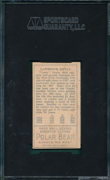 1911 T205 Doyle Polar Bear SGC 50