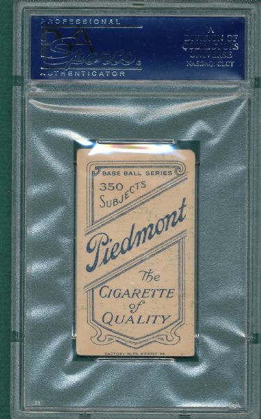 1909-1911 T206 Doyle, Joe, Piedmont Cigarettes PSA 4 (MC)