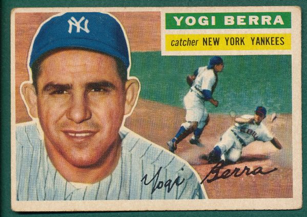 1956 Topps #110 Yogi Berra 