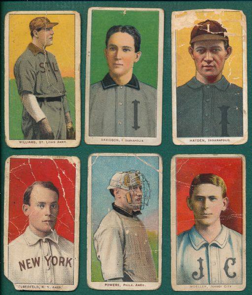 1909-1911 T206 Lot of (12) W/ Griffith