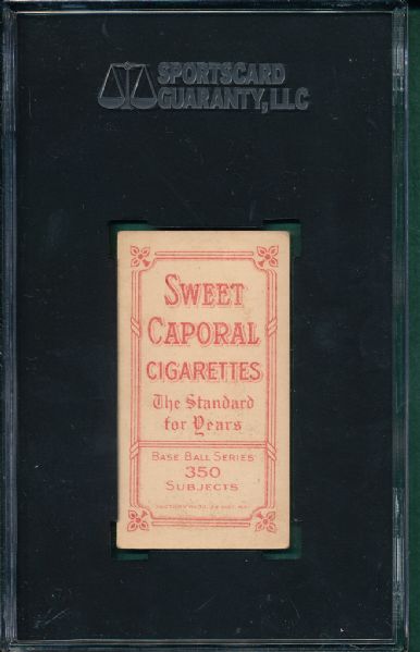 1909-1911 T206 Fiene, Portrait, Sweet Caporal Cigarettes SGC 55