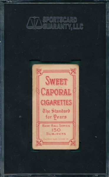 1909-1911 T206 Pattee Sweet Caporal Cigarettes SGC 35