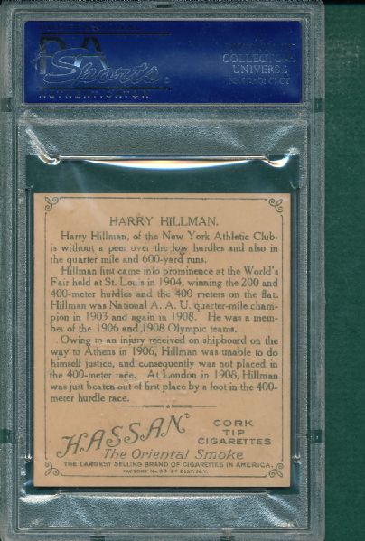 1910 T218 Harry Hillman Mecca Cigarettes PSA 8 *None Graded Higher*