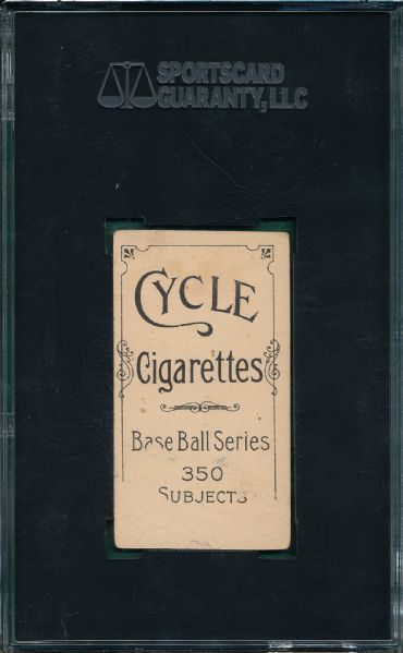 1909-1911 T206 Willett Cycle Cigarettes *Low Pop*