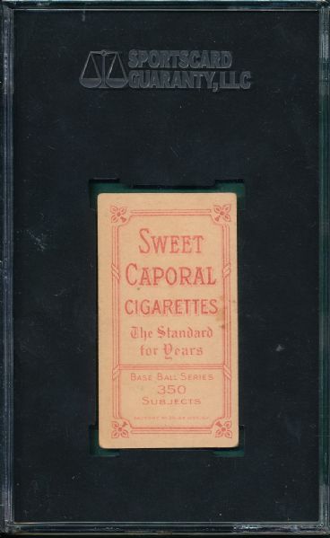 1909-1911 T206 Hofman Sweet Caporal Cigarettes SGC Authentic 