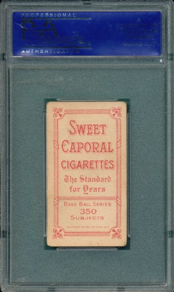 1909-1911 T206 Slagle Sweet Caporal Cigarettes PSA 3 *Factory 25*