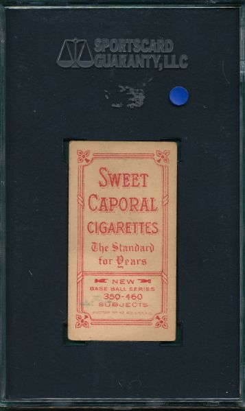 1909-1911 T206 Hummel Sweet Caporal Cigarettes SGC 50