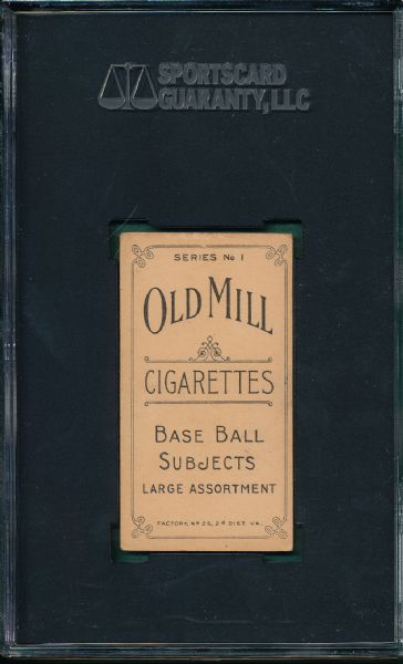 1910 T210-1 Wahl Old Mill Cigarettes SGC 50