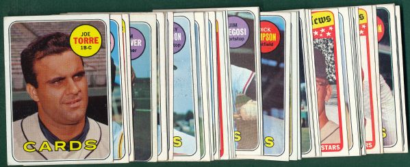 1969 Topps Lot of (45) W/ Fingers, Rookie
