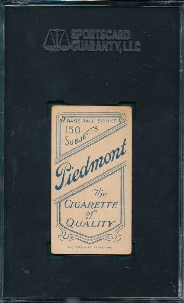 1909-1911 T206 Shaw, Al, Piedmont Cigarettes SGC 45