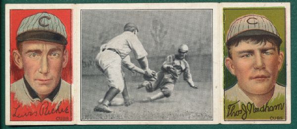 1912 T202 McConnell Caught Richie/Needham, Hassan Cigarettes 