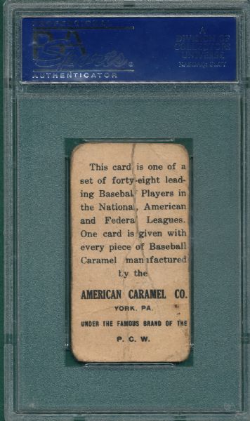 1915 E106 Doolan American Caramel Co PSA 1 *Federal League*