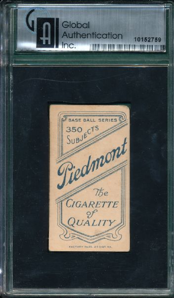 1909-1911 T206 McLean Piedmont Cigarettes GAI 3