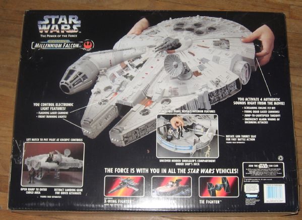 1995 Star Wars POTF Millennium Falcon (NIB)