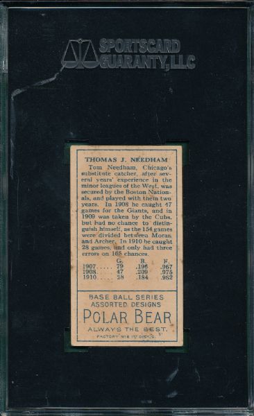 1911 T205 Needham Polar Bear Tobacco SGC 40 