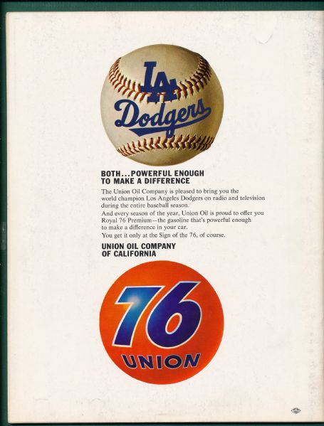 1966 & 1972 World Series Programs, Lot of (2)