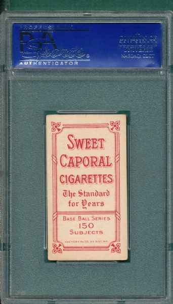 1909-1911 T206 Bowerman Sweet Caporal Cigarettes PSA 5