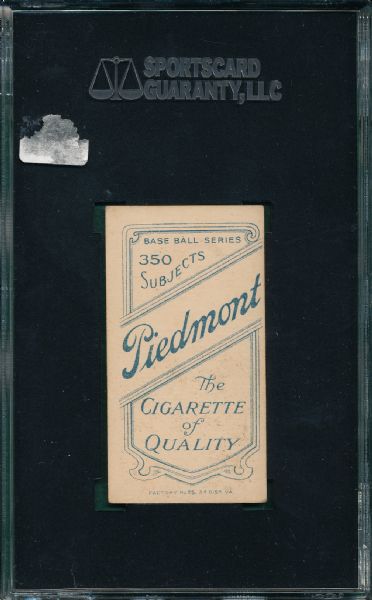 1909-1911 T206 Grimshaw Piedmont Cigarettes SGC 50