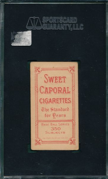 1909-1911 T206 Jackson Sweet Caporal Cigarettes SGC 50