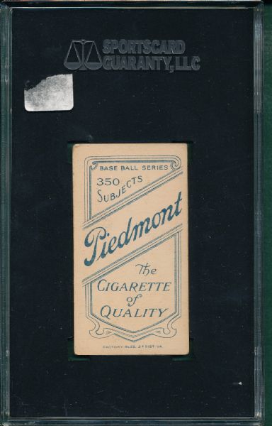 1909-1911 T206 Maloney Piedmont Cigarettes SGC 50