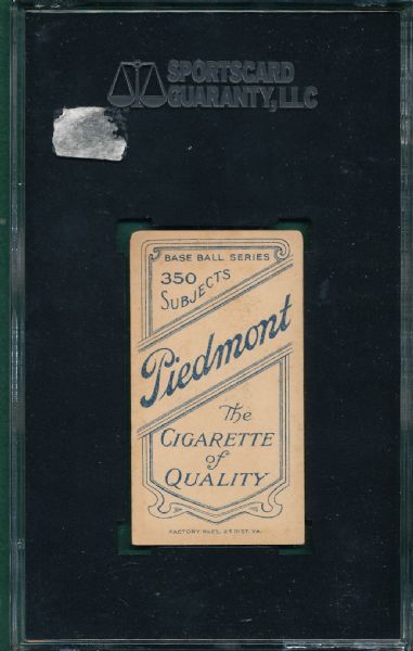 1909-1911 T206 Rossman Piedmont Cigarettes SGC 40