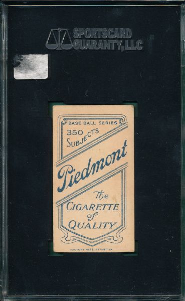 1909-1911 T206 Mitchell Piedmont Cigarettes SGC 60