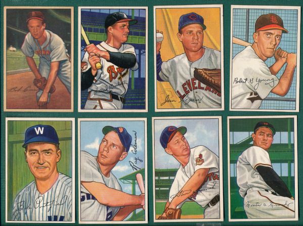 1952 Bowman Lot of (14) W/ Slaughter