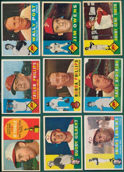 1960 Topps Lot of (12) W/ Cepeda *High Grade*